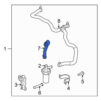 Land Rover OE - Lower Radiator Coolant Hose