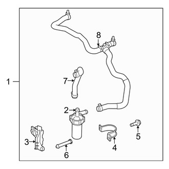 Land Rover OE - Cooling - Water Pump (Auxiliary), (Supercharged)