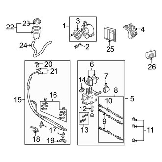 Land Rover OE - Electrical - Ride Control Components (Roll Stability Components), (HSE / Supercharged)