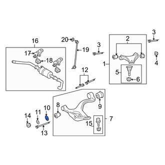 Land Rover OE - Front Inner Suspension Control Arm Washer