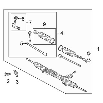 Land Rover OE - Front Steering Tie Rod Assembly