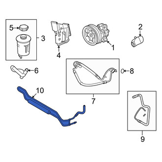 Land Rover OE - Power Steering Cooler
