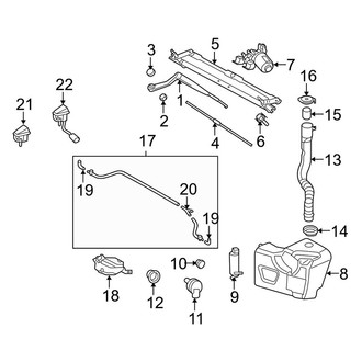 Land Rover OE - Windshield - Wiper & Washer Components