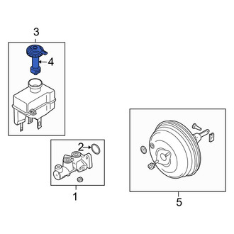 Land Rover OE - Brake Master Cylinder Reservoir Cap
