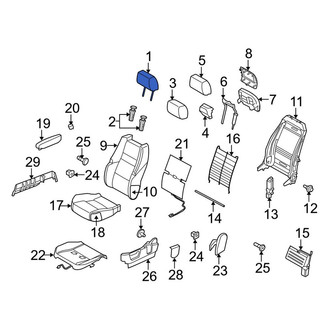 Land Rover OE - Front Headrest