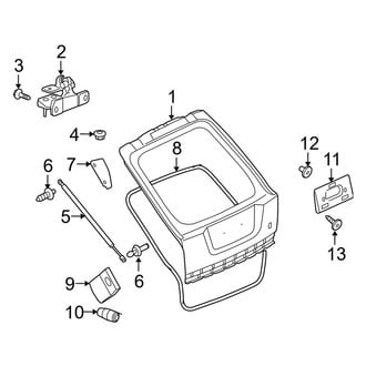 Land Rover OE - Lift Gate - Gate & Hardware