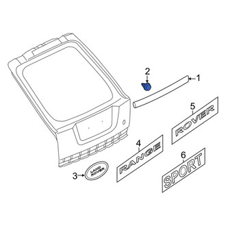 Land Rover OE - Liftgate Reveal Molding Clip