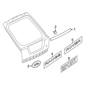 Land Rover OE - Lift Gate - Exterior Trim