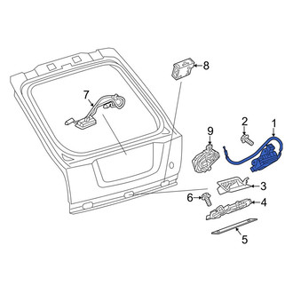Land Rover OE - Rear Liftgate Latch