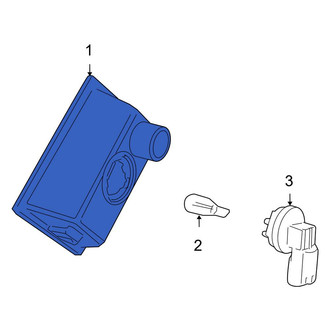 Land Rover OE - Rear License Plate Light Assembly