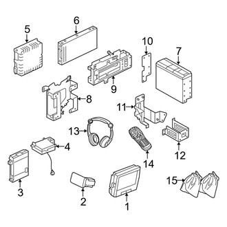Land Rover OE - Electrical - Entertainment System Components