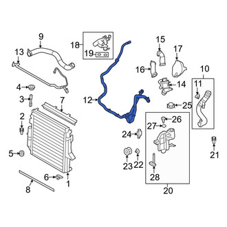 Land Rover OE - Engine Coolant Pipe