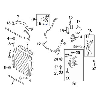 Land Rover OE - Engine Coolant Outlet Gasket