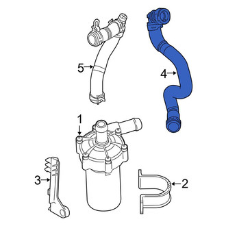 Land Rover OE - Upper Radiator Coolant Hose
