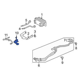 Land Rover OE - Automatic Transmission Oil Cooler Hose