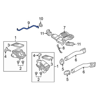 Land Rover OE - Engine Air Intake Hose