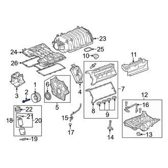 Land Rover OE - Engine Crankshaft Pulley Bolt