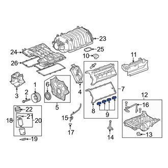 Land Rover OE - Right Engine Valve Cover Gasket