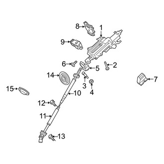 Land Rover OE - Steering Column Assembly