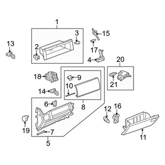 Land Rover OE - Instrument Panel - Glove Box