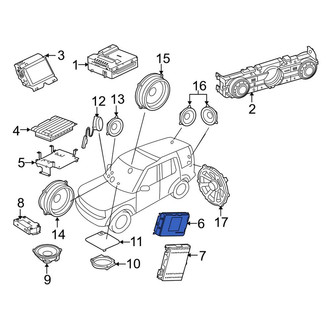 Land Rover OE - Radio Control Unit