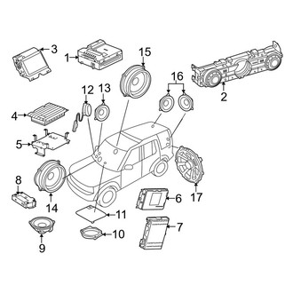 Land Rover OE - Instrument Panel - Sound System