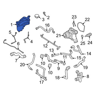 Land Rover OE - Engine Coolant Reservoir