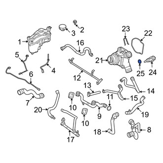 Land Rover OE - Engine Coolant Temperature Sensor Seal