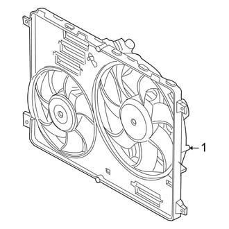 Land Rover OE - Cooling Fan (Base / HSE / HSE Lux)