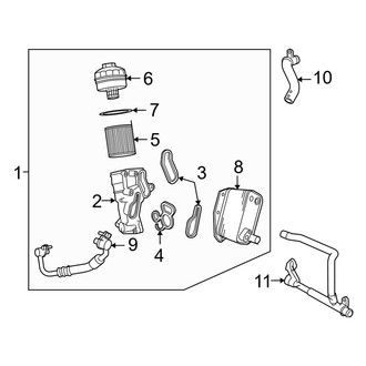 Land Rover OE - Cooling - Engine Oil Cooler
