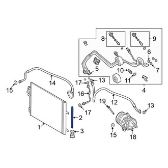 Land Rover OE - A/C Receiver Drier