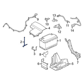 Land Rover OE - Battery Hold Down