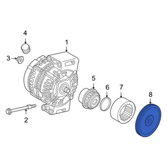 Land Rover OE - Alternator Pulley