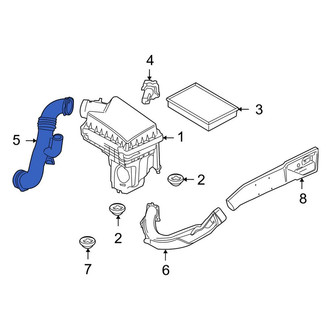 Land Rover OE - Engine Air Duct Clamp