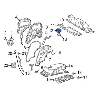 Land Rover OE - Engine Oil Filler Cap