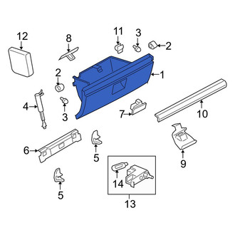 Land Rover OE - Front Glove Box