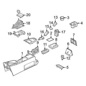 Land Rover OE - Center Console