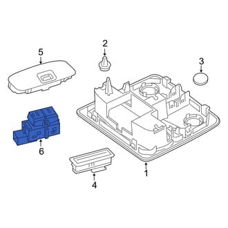 Land Rover OE - Sunroof Switch