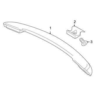 Land Rover OE - Lift Gate - Spoiler