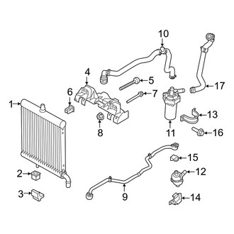 Land Rover OE - Cooling - Radiator & Components (Auxiliary)