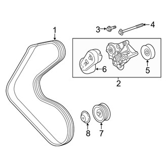 Land Rover OE - Cooling - Belts & Pulleys (Secondary)
