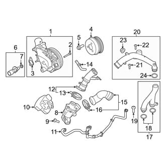 Land Rover OE - Cooling - Water Pump (3.0L Gas)