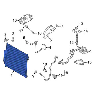 Land Rover OE - A/C Condenser