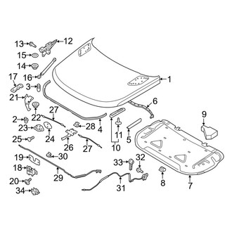 Land Rover OE - Hood & Components