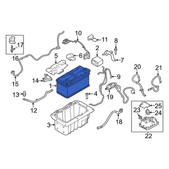 Land Rover OE - Vehicle Battery