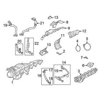 Land Rover OE - Engine - Turbocharger & Components (MILD HYBRID EV-GAS (MHEV))