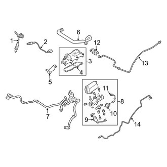 Land Rover OE - Emission System - Emission Components (2.0L)