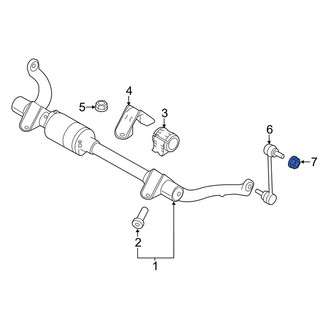 Land Rover OE - Inner Lateral Arm Nut