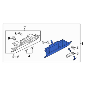 Land Rover OE - Glove Box Assembly