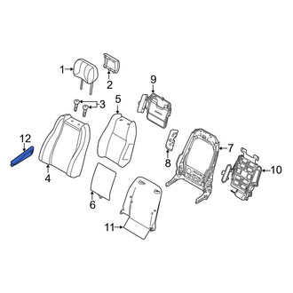 Land Rover OE - Front Right Seat Armrest